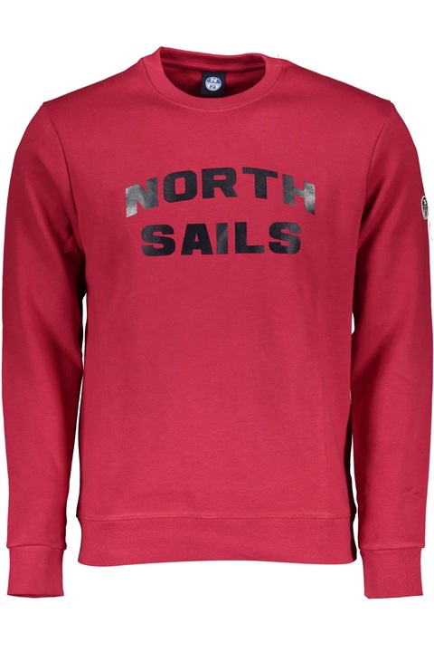 Мъжка блуза, NORTH SAILS, 80% памук, 20% полиестер, червена, 902417-000, Червен