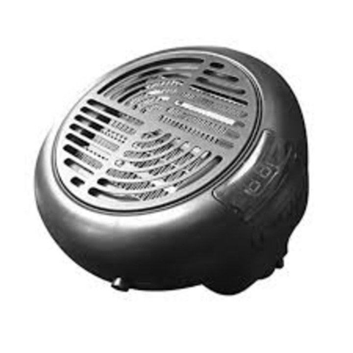 Hordozható légfűtő termosztáttal 900w, PENDAN, fekete színű