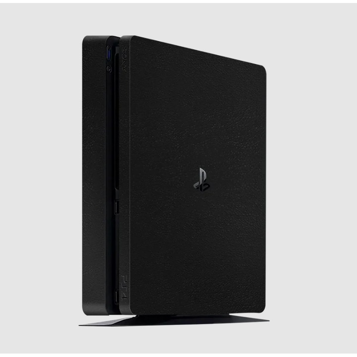 Folie Skin pentru Sony PlayStation 4, Piele neagra