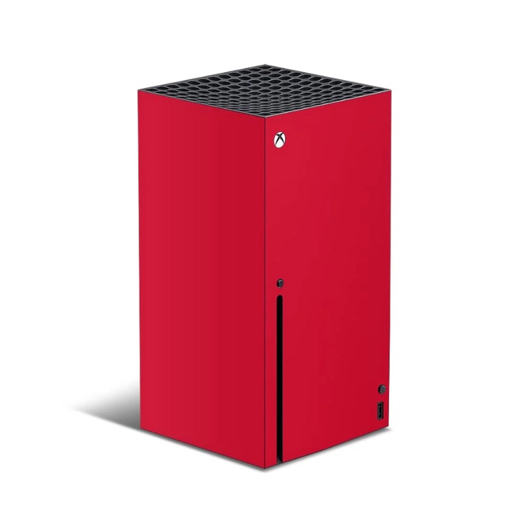 Folie Skin pentru Microsoft Xbox Series X, Rosu