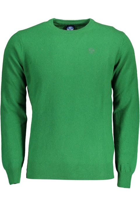 Мъжка блуза, NORTH SAILS, 80% вълна, 20% полиамид, зелена, 902452-000, Зелен