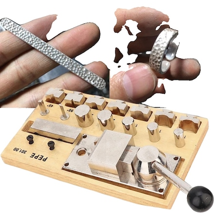 Instrumente de bijuterii Masina de indoit inele, aur, argint