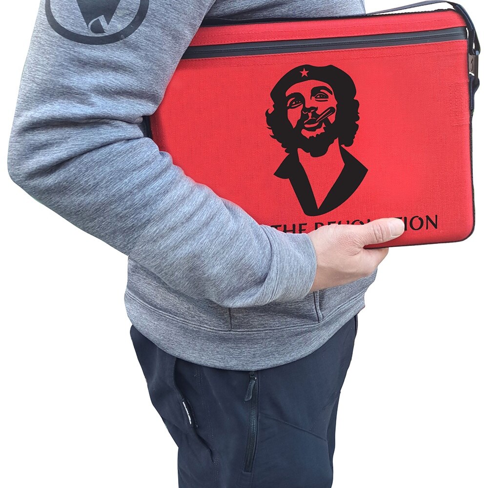 Geanta pentru laptop Macbook CozyMac, 13.3 inch, spuma EVA, Rosu