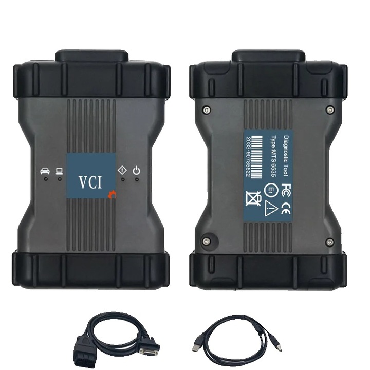 Tester diagnoza auto, compatibilitate vehicule Renault din 2005, diagnoza completa ECU, alb, 50x60cm