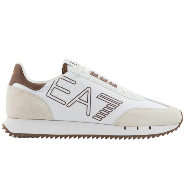 Pantofi sport Emporio Armani EA7 Black&White Vintage, XK257-X8X101-T526 33493, Alb