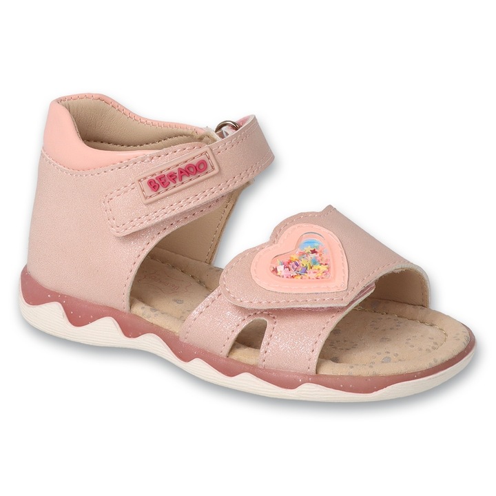 Sandale pentru copii, Befado, BM195907, Roz