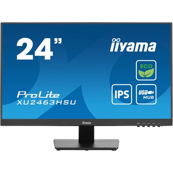 Monitor LED IPS iiyama ProLite 23.8" Full HD (1920x1080), 100Hz, 3ms, HDMI, Display Port, HUB USB 2x3.2, Flicker-free + Blue light