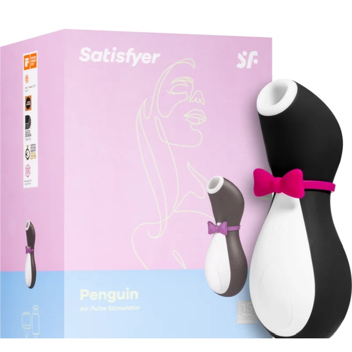 Стимулатор за клитор Satisfyer Penguin, 12 см