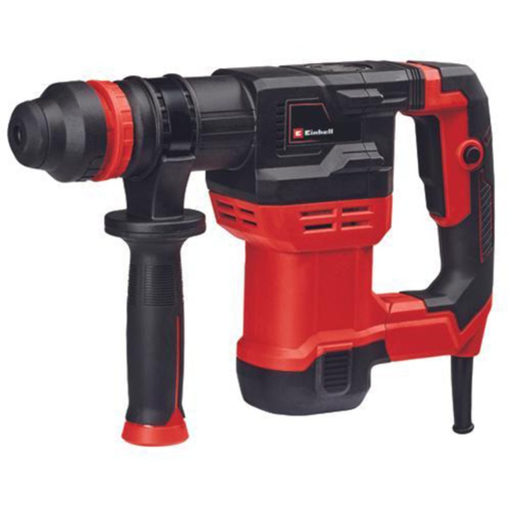 Къртач Einhell Expert TE-DH 32, 750 W, 5 J, SDS Plus, 4 м дължина на кабела, E-Box чанта, Остро длето и плоско длето