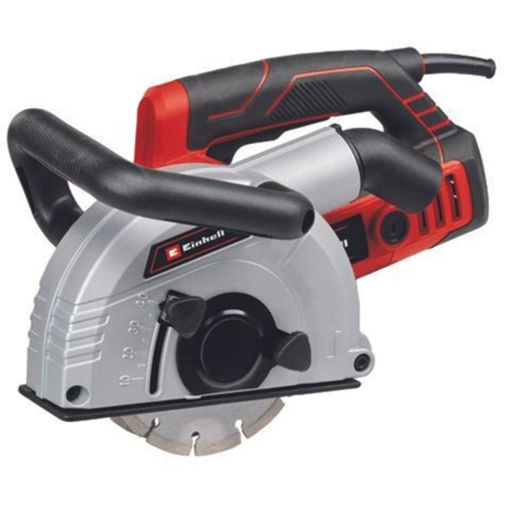 Фреза за канали Einhell Expert TE-MA 1700, 1700 W, Диск O150 x O22.2, 7000 об/мин, Чанта, 4 диамантени режещи диска