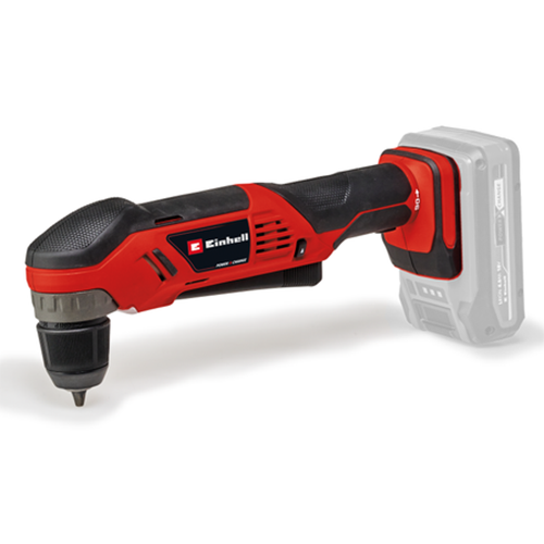 Masina de gaurit si insurubat (bormasina) in unghi pe acumulator Einhell Expert TE-AD 18 Li - Solo, 18V, 1100 RPM, 45 Nm cuplu, 10 mm mandrina, fara incarcator/acumulator