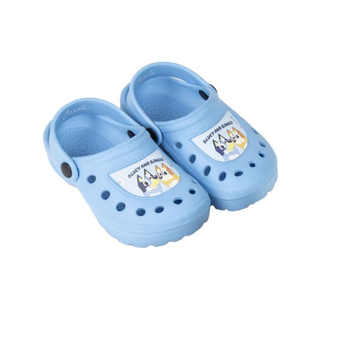 Papuci plaja clogs eva Bluey 22000, Albastru
