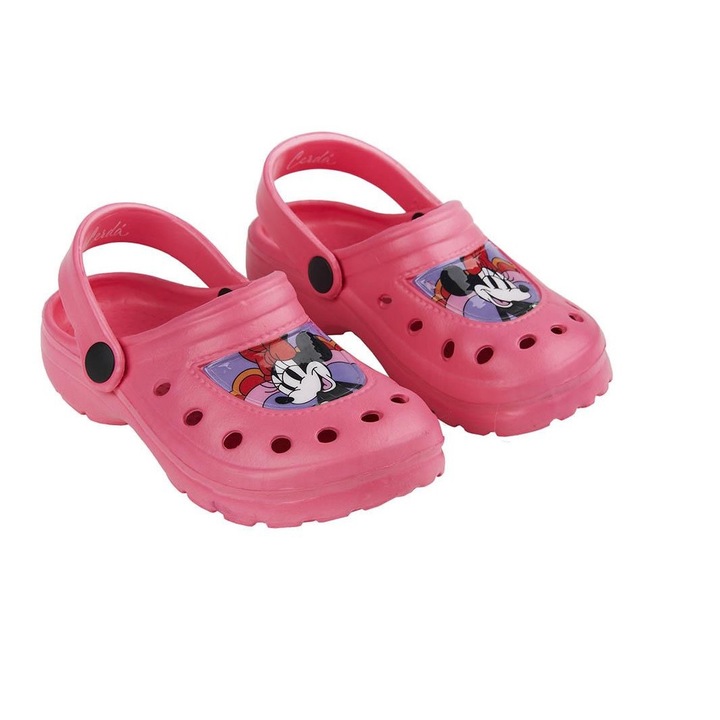 Плажни чехли Minnie Mouse Purple, сабо, EVA, Розово