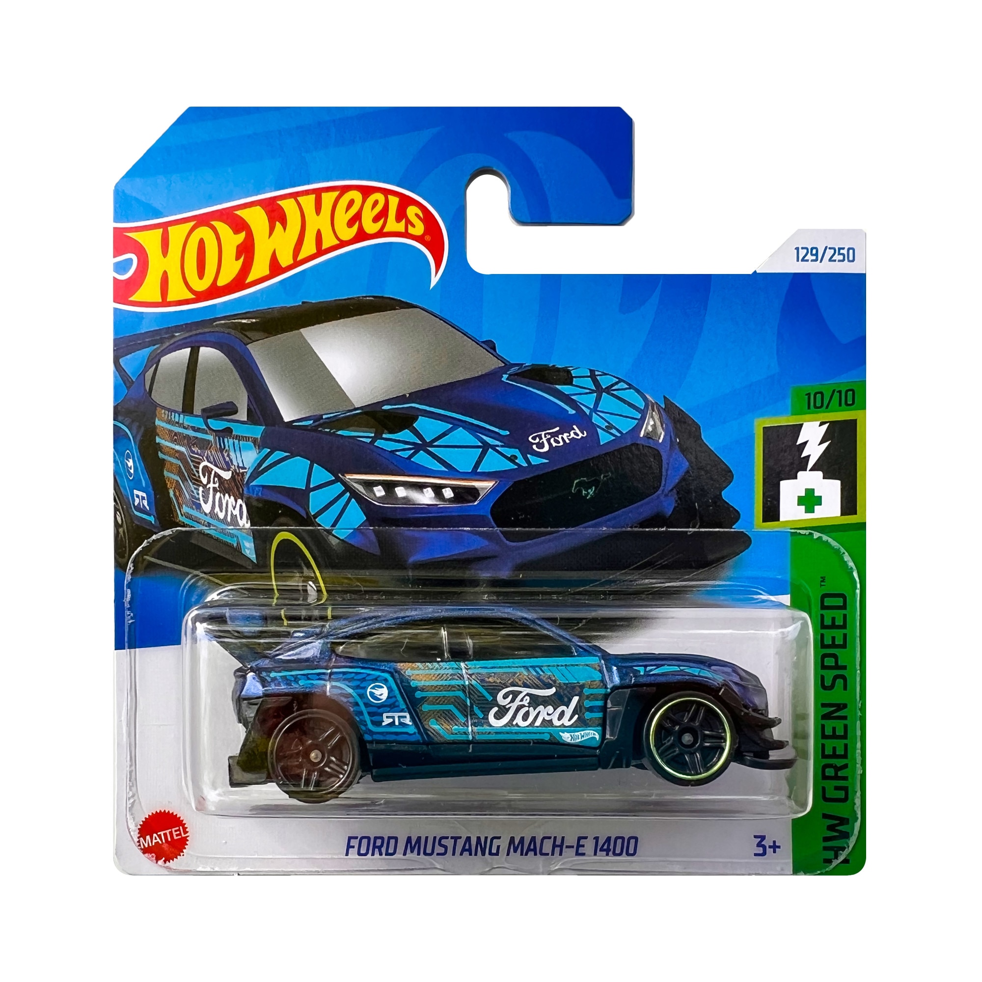 Masinuta metalica Hot Wheels, Ford Mustang Mach-E 1400 Treasure