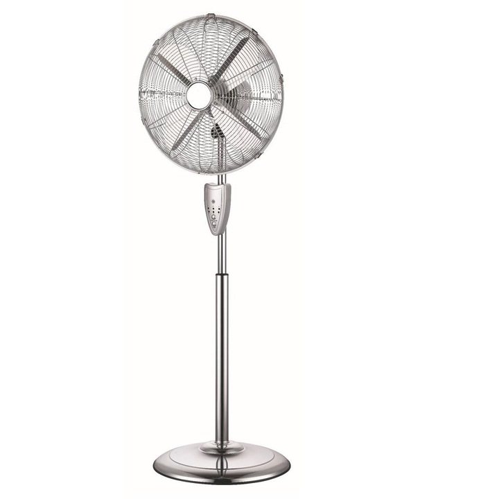 Вентилатор 50W, метал, крачен, с PTC дистанционно управление