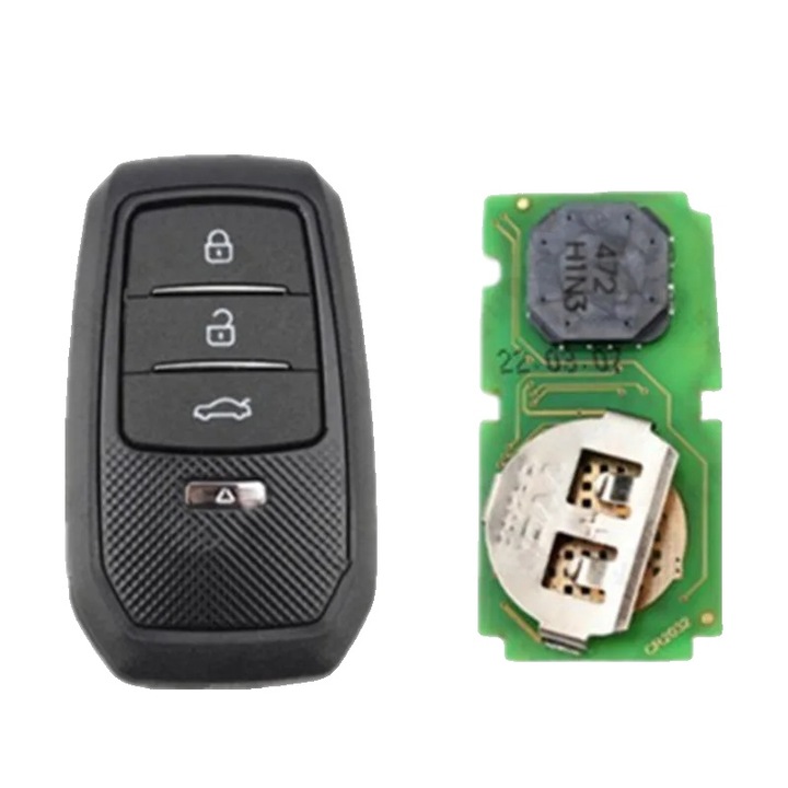 Комплект от 5 смарт ключа, съвместими с Toyota, честота 312-434MHz