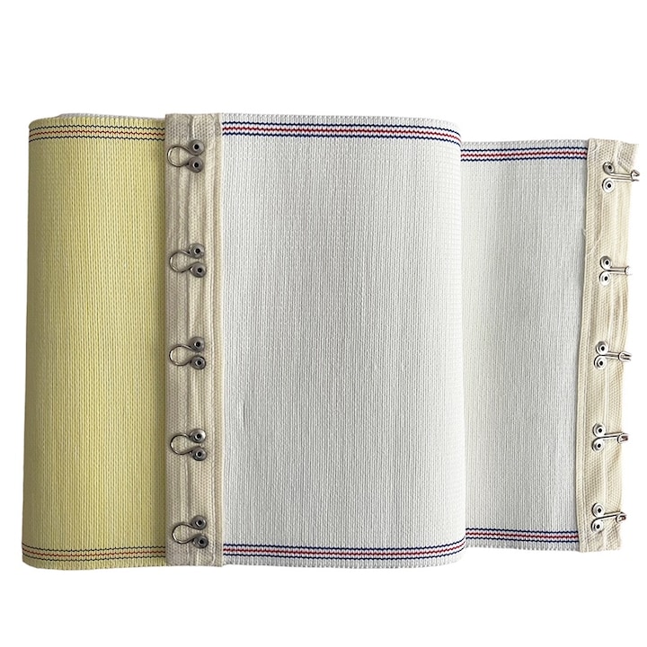 Centura medicala lombara abdominala Elastica AKU, pentru ameliorare Hernie de disc si Discopatie lombara, Brau lat cu prindere puternica Mos-Baba, marime 3XL circumferinta 120 - 130 cm AK5802