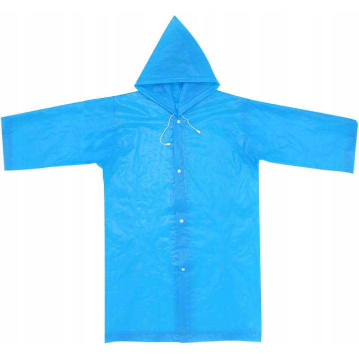 Esőkabát gyerekeknek, 100 x 55 cm, kék
