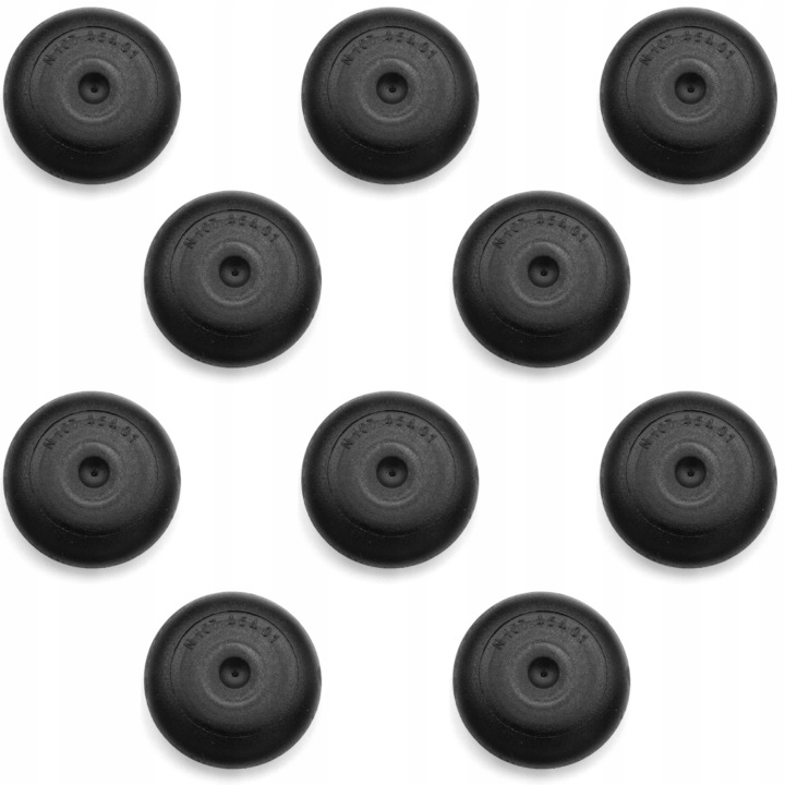 Kipufogószelep-fedél membrán, 10 darabos készlet, Volkswagen, Audi, Seat, Skoda modellekkel kompatibilis, 20 mm, N10746401, gumi, fekete