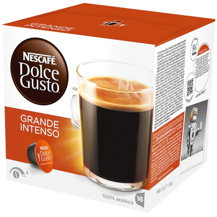 Capsule Nescafé Dolce Gusto Grand Intenso, 16 capsule, 144g