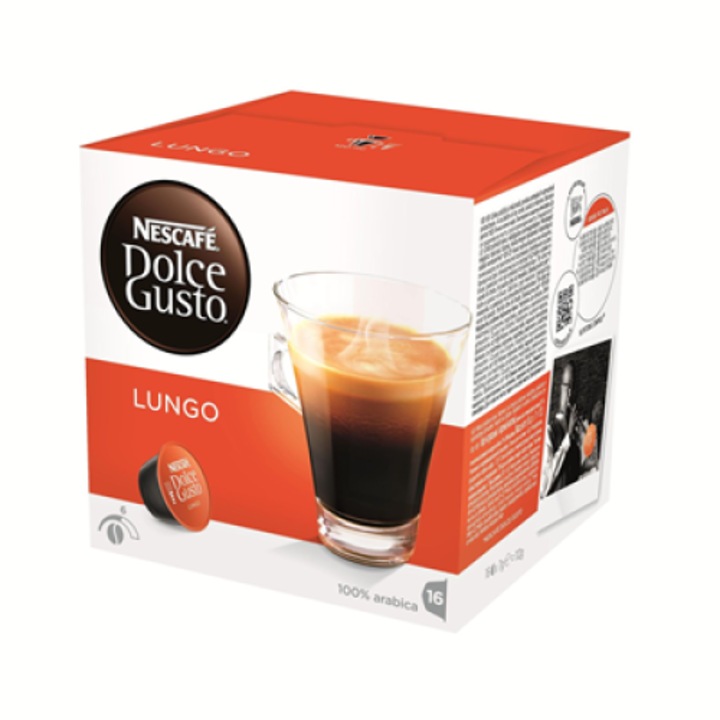 Capsule Nescafé Dolce Gusto Lungo, 16 capsule, 144g
