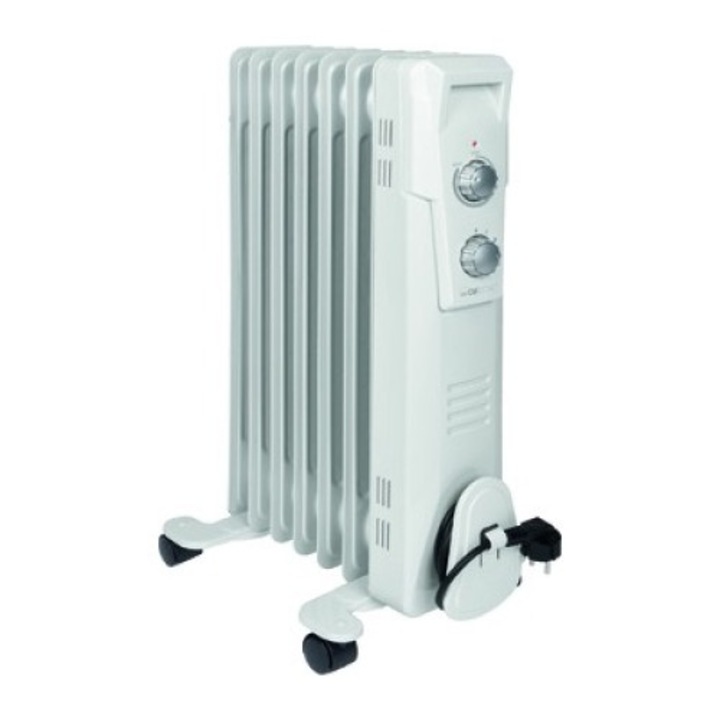 Calorifer electric Clatronic Ra 3735, 1500W, alb, 25x64x37cm