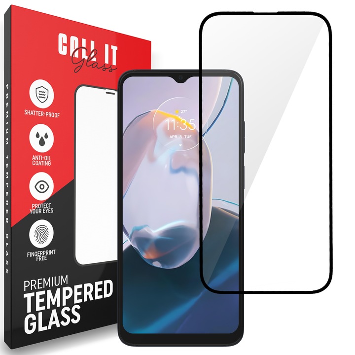 Call It Glass™ védőfólia Motorola Moto e22-höz a Premium Glass-től