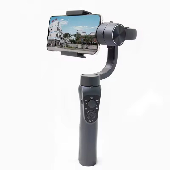 Gimbal S5B стабилизатор на изображението за 6 инча телефон или GoPro, 3 оси, 4000 mAh, проследяване на лица, bluetooth, регулируем, черен, BBL1932