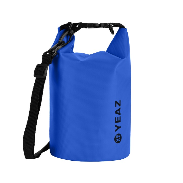 YEAZ, Geanta unisex rezistenta la apa Isar - 1.5 L, Albastru inchis