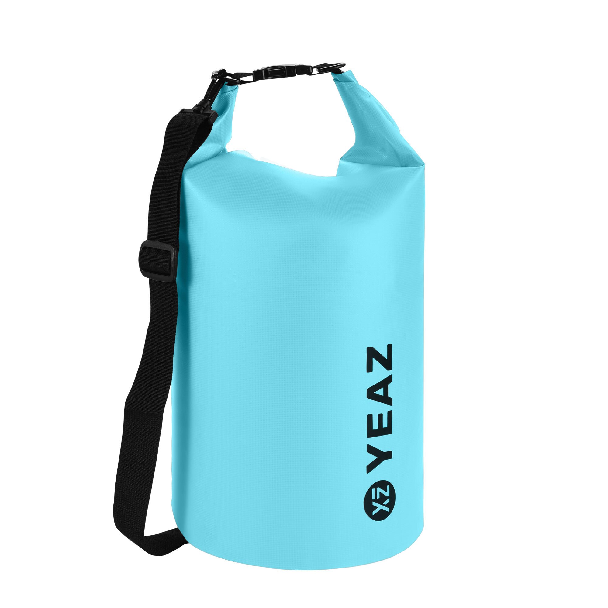 YEAZ, Geanta crossbody unisex Isar - 20 L, Albastru aquamarin