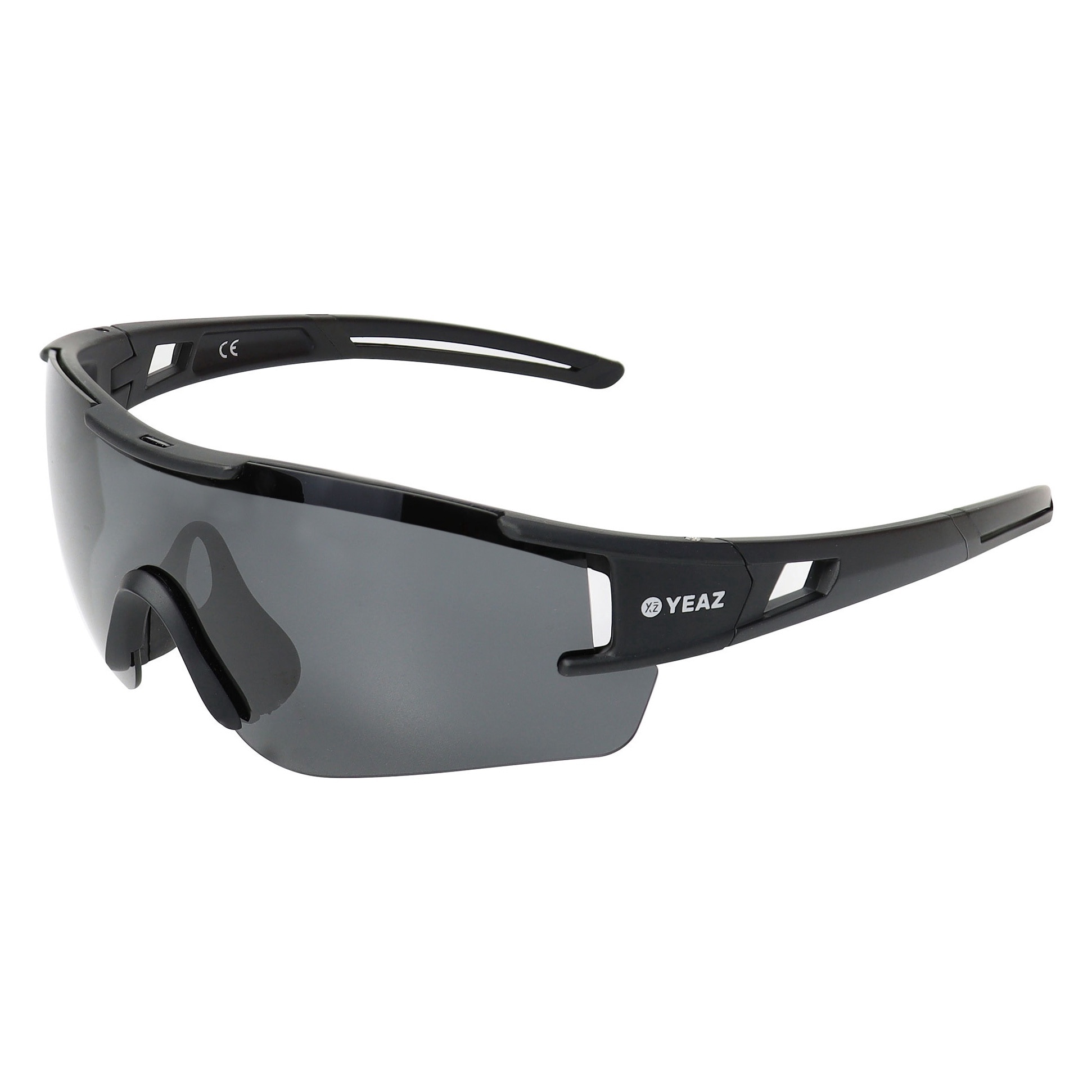 YEAZ, Ochelari de soare wrap polarizati Sunblow, Gri