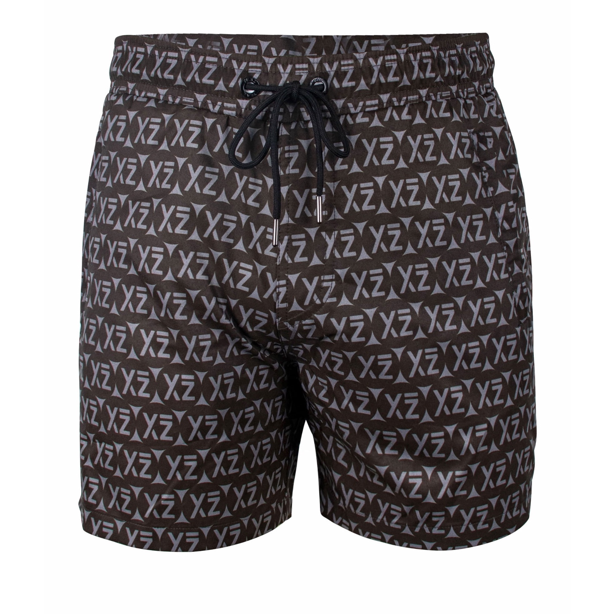 YEAZ, Pantaloni scurti de baie cu logo Sea Shey 28985, Negru, 52