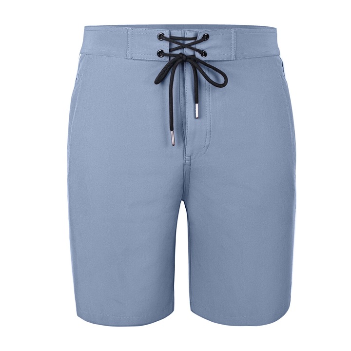 YEAZ, Pantaloni scurti de baie cu snur in talie DAVEY 28991, Albastru