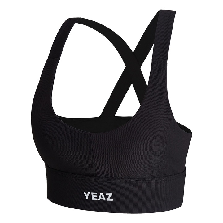 YEAZ, Bustiera Vibrant, Negru