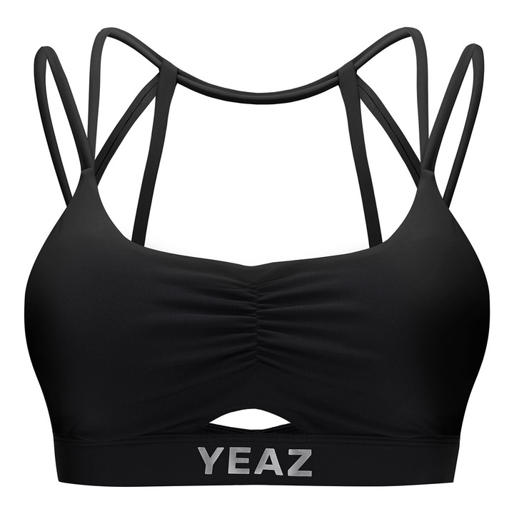YEAZ, Bustiera pentru fitness Horizon, Negru