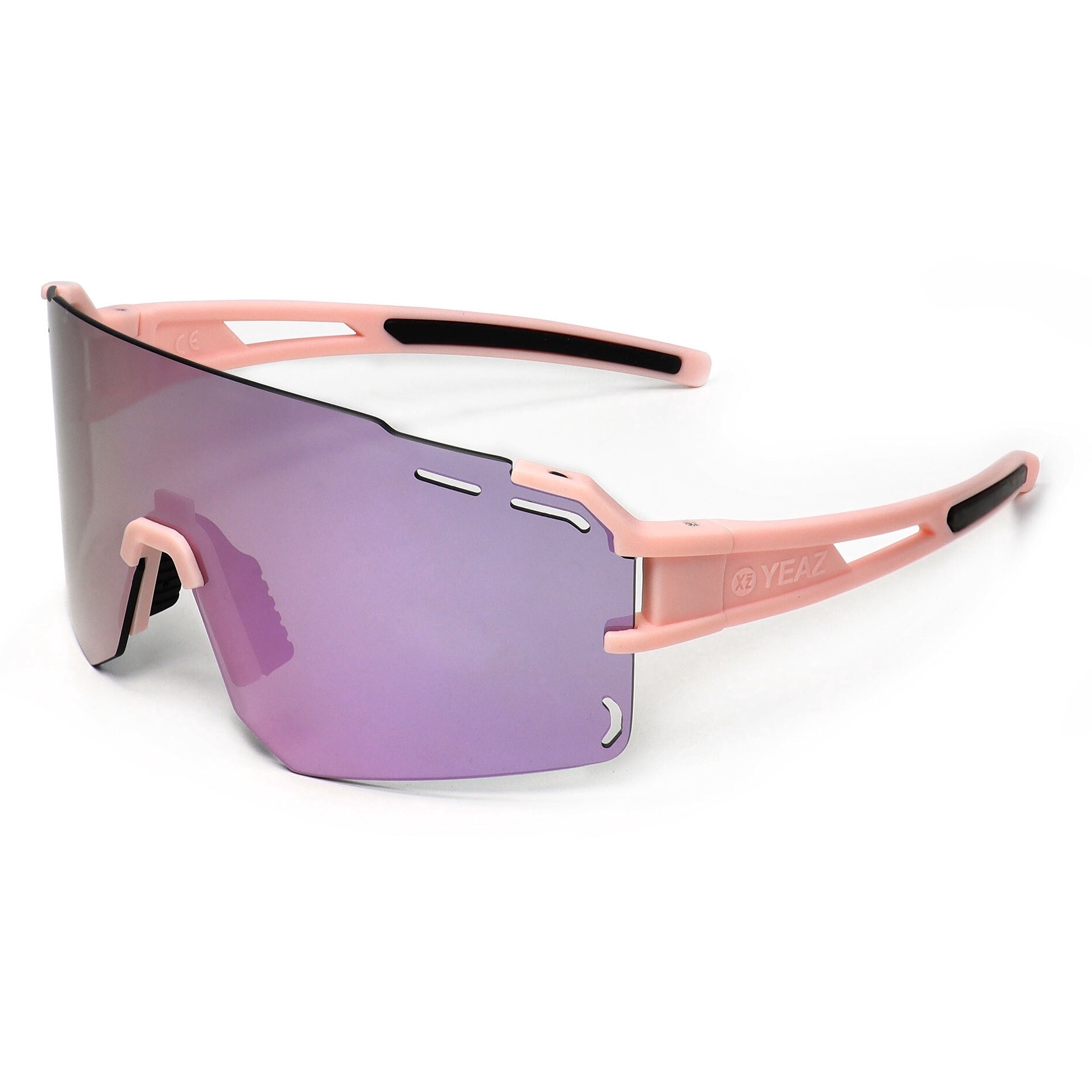 YEAZ, Ochelari de soare shield unisex Suncruise, Lila, Roz