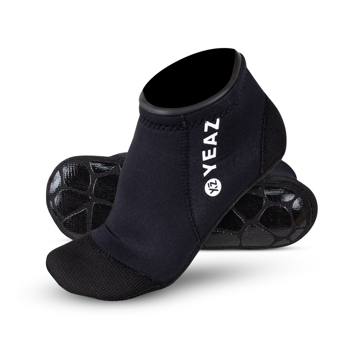 YEAZ, Sosete unisex pana la glezna Neosock Low Pro, Negru