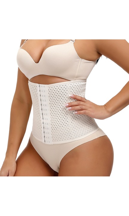 Corset modelator talie, Bej