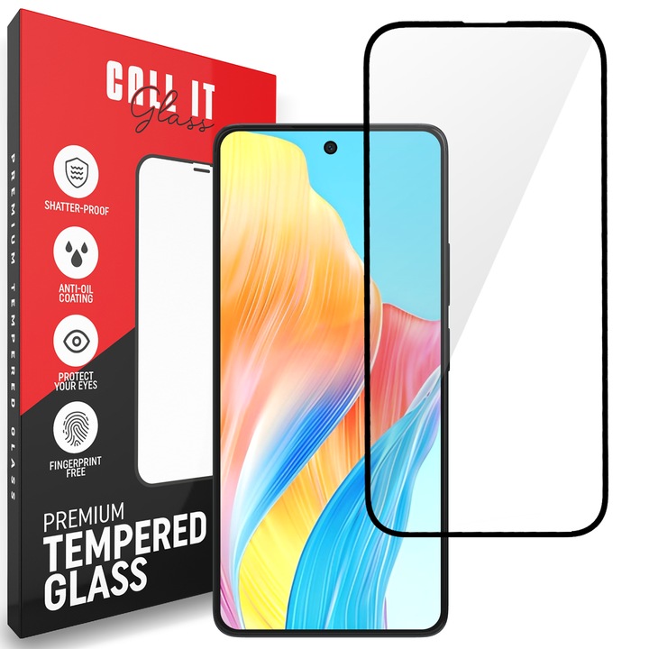 Call It Glass™ védőfólia Oppo A58-hoz prémium üvegből