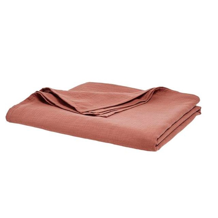 Japandi ágytakaró, pamut, 220 x 240 cm - piros