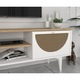 Comoda Living Modern Fusion, UnicUtil, 150 x 35 x 52.8 cm, Fehér-Barna
