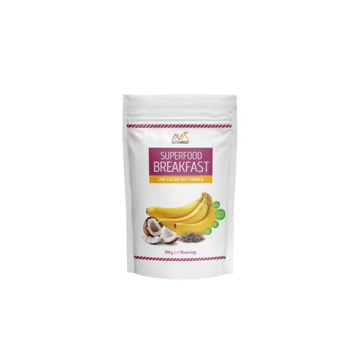 Суперхрана за закуска, банан/кокос, 200гр