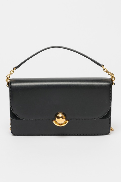 Чанта през рамо Furla, Sfera, Кожена, Черна