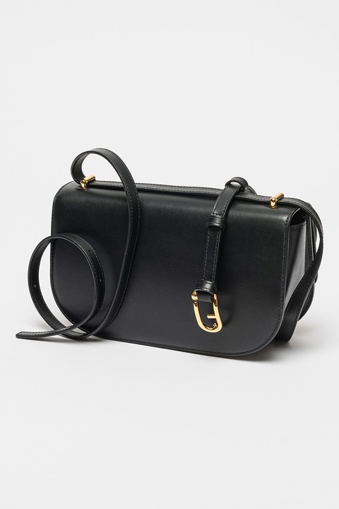 Furla, Чанта през рамо Sfera от кожа, Черен