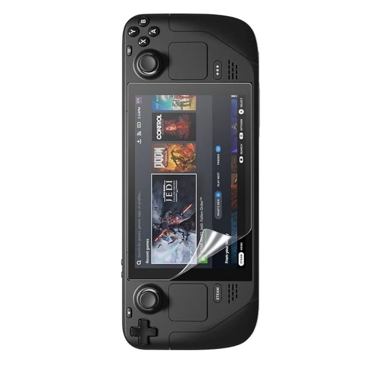 Folie silicon, pentru Steam Deck, 7 inch, protectie ecran, antishock