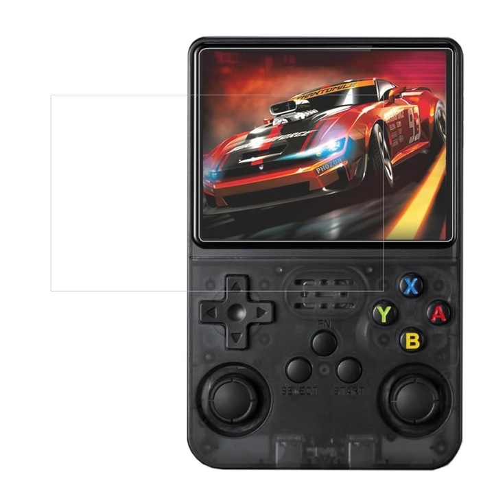 Folie silicon, pentru R36S, protectie ecran, antishock