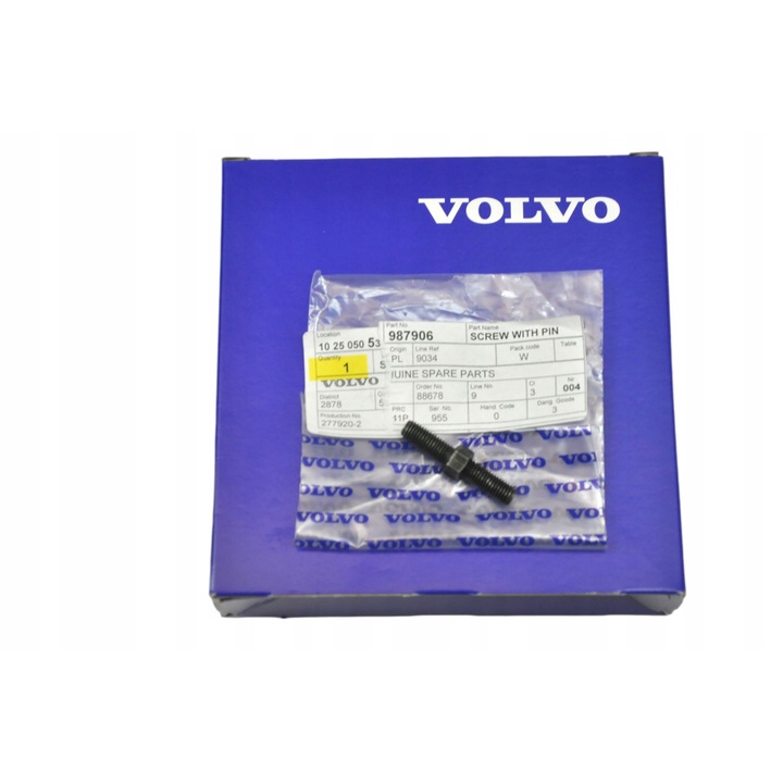 Винт на EGR клапана, Volvo, 2.0D, M7x18x42