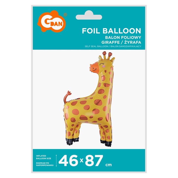 Фолиев балон Giraffe 46x87 cm BF-HZYN