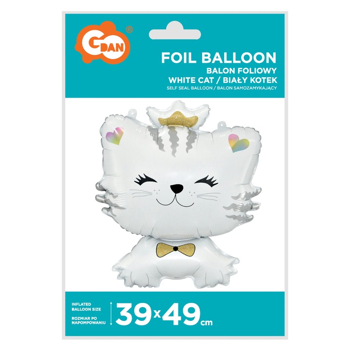 Kitty fóliás léggömb 39x49 cm BF-HBKO