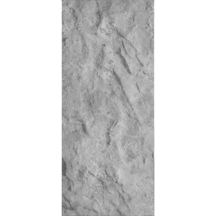 Dekoratív polisztirol lemez domborművel, szürke, 120x50x2 cm, 933-201